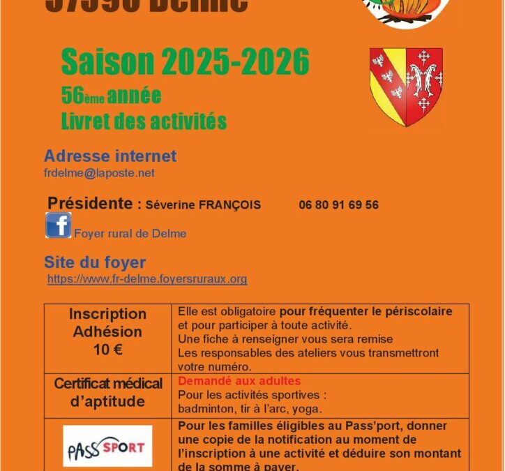 Livret 2025/2026